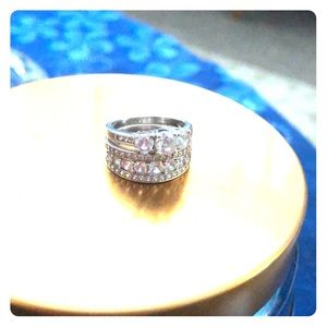 Silver Wedding 2 piece set